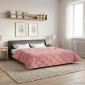 vidaXL Χειμερινό Παπλωματοθήκη 200 x 240 cm Χειμώνας Ροζ Αναπνεύσιμο