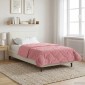 vidaXL Χειμερινό Παπλωματοθήκη 155 x 220 cm Χειμώνας Ροζ Αναπνεύσιμο