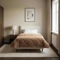 vidaXL Χειμερινό Παπλωματοθήκη 135 x 200 cm Χειμώνας Taupe Αναπνεύσιμο