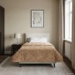 vidaXL Χειμερινό Παπλωματοθήκη 155 x 220 cm Χειμώνας Taupe Αναπνεύσιμο