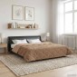 vidaXL Χειμερινό Παπλωματοθήκη 200 x 220 cm Χειμώνας Taupe Αναπνεύσιμο