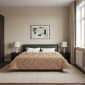 vidaXL Χειμερινό Παπλωματοθήκη 200 x 220 cm Χειμώνας Taupe Αναπνεύσιμο