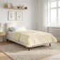 vidaXL Χειμερινό Παπλωματοθήκη 140 x 200 cm Χειμώνας Κρεμ Αναπνεύσιμο