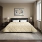 vidaXL Χειμερινό Παπλωματοθήκη 200 x 220 cm Χειμώνας Κρεμ Αναπνεύσιμο