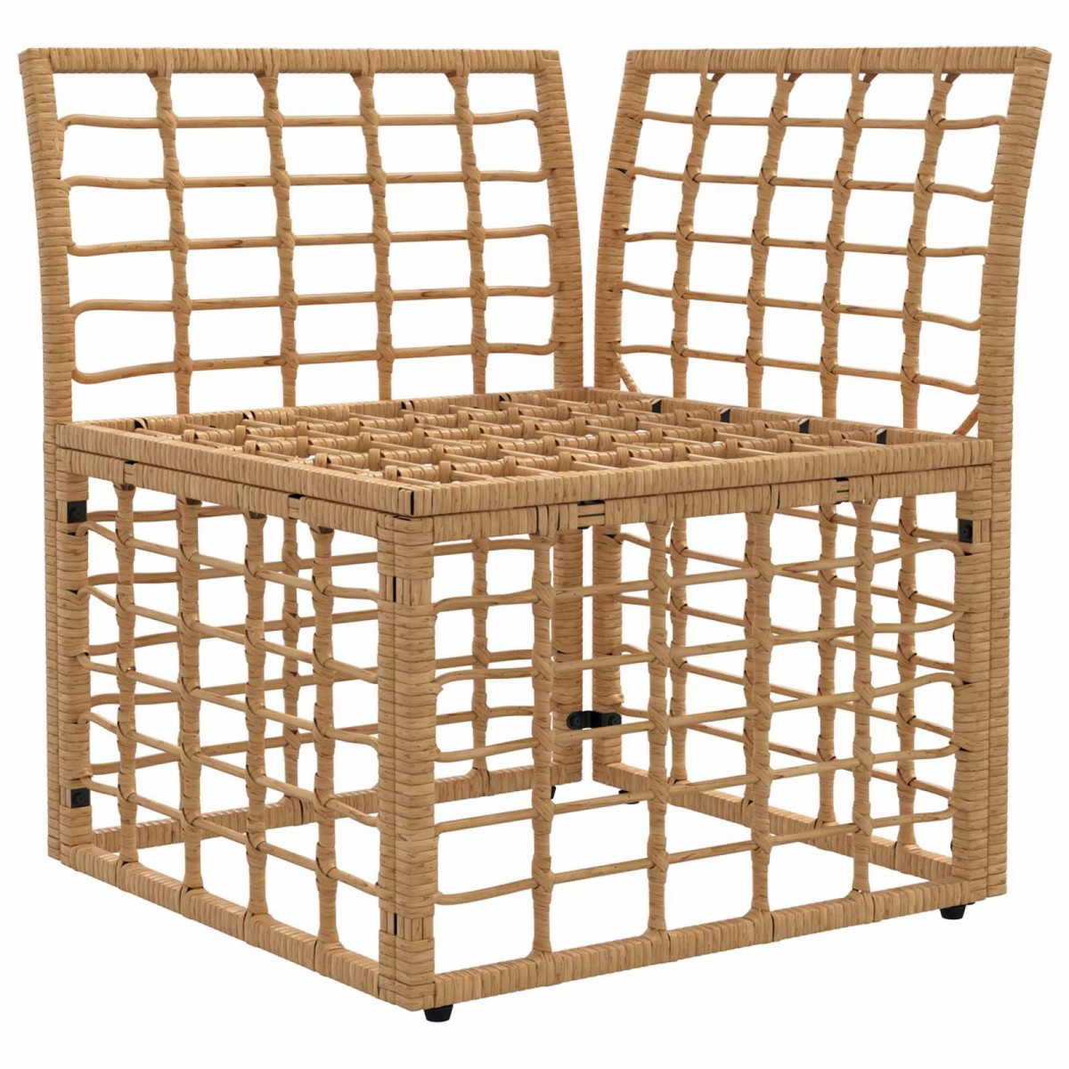 vidaXL Μονάδα Γωνιακού Καναπέ Εξωτερικού Χώρου Modular Φυσικό