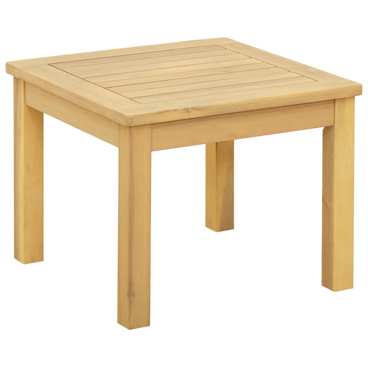 vidaXL Τραπεζάκι σαλονιού Ανοιχτό ακασία 45 x 45 x 36 cm