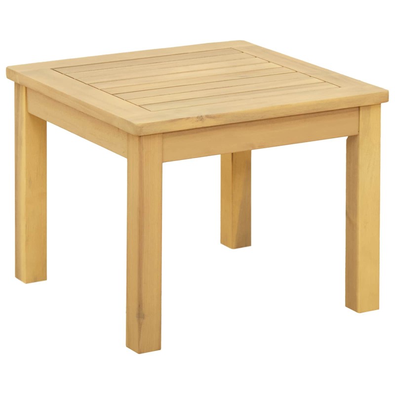 vidaXL Τραπεζάκι σαλονιού Ανοιχτό ακασία 45 x 45 x 36 cm