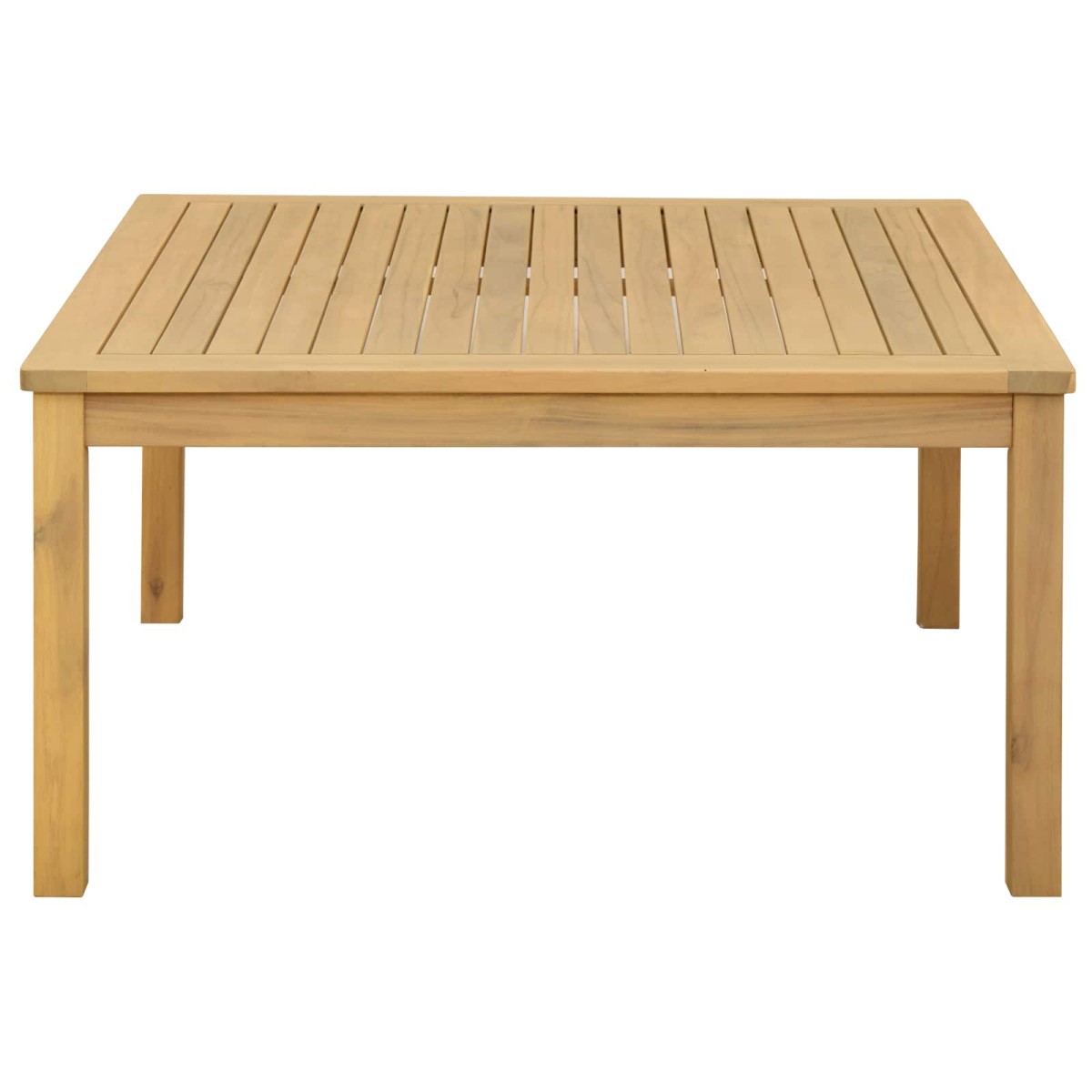 vidaXL Τραπεζάκι σαλονιού Ανοιχτό ακασία 85 x 85 x 45 cm