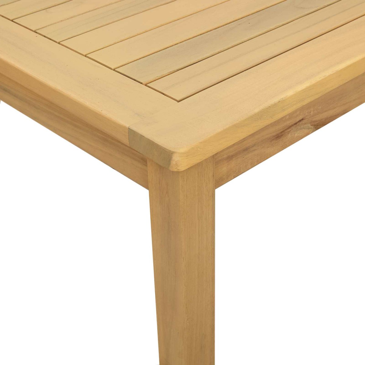 vidaXL Τραπεζάκι σαλονιού Ανοιχτό ακασία 85 x 85 x 45 cm