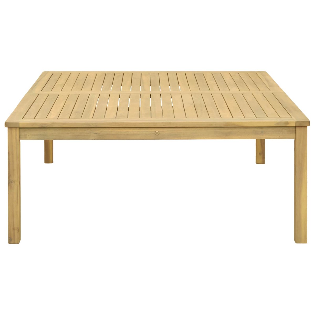 vidaXL Τραπεζάκι σαλονιού Ανοιχτό ακασία 110 x 110 x 45 cm