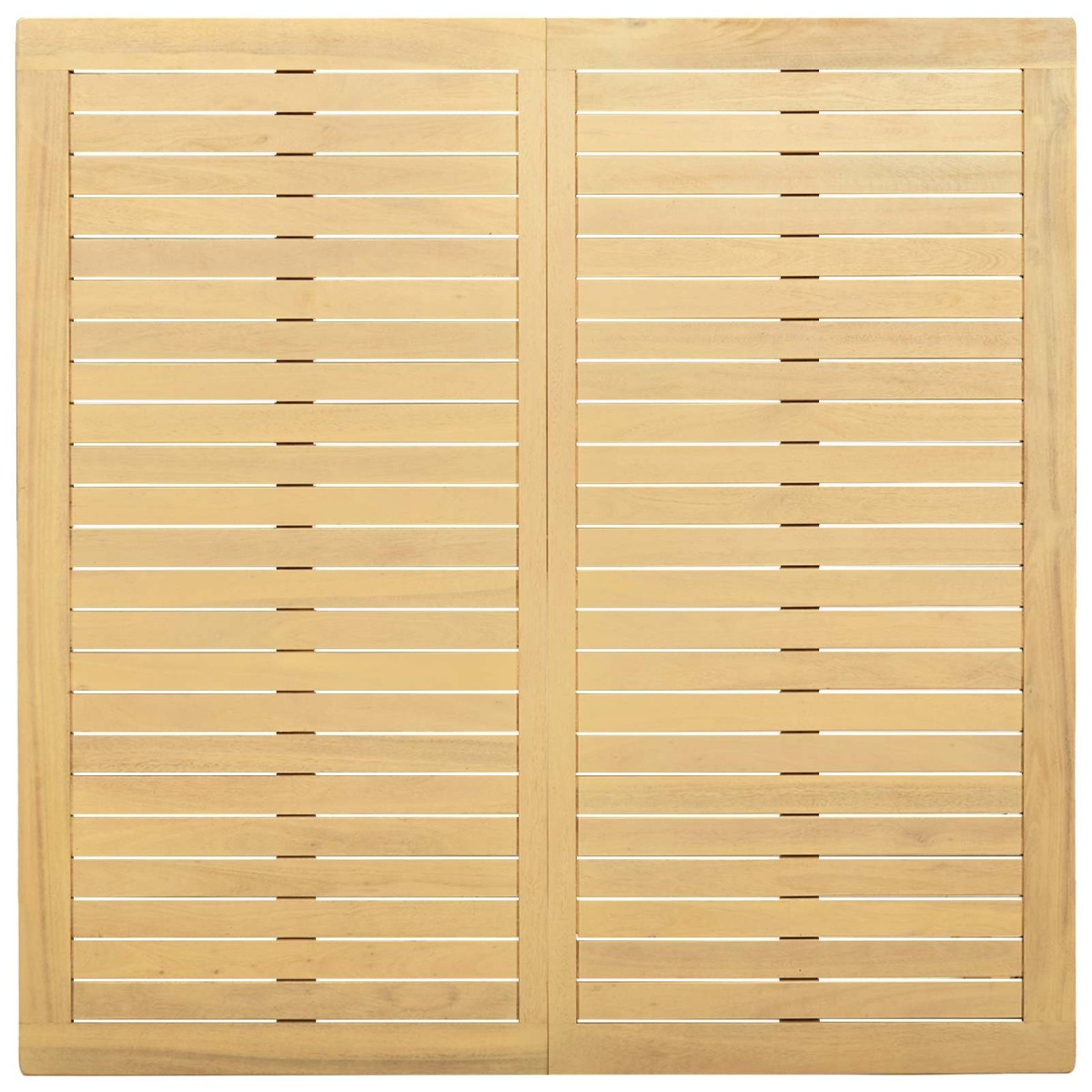 vidaXL Τραπεζάκι σαλονιού Ανοιχτό ακασία 110 x 110 x 45 cm