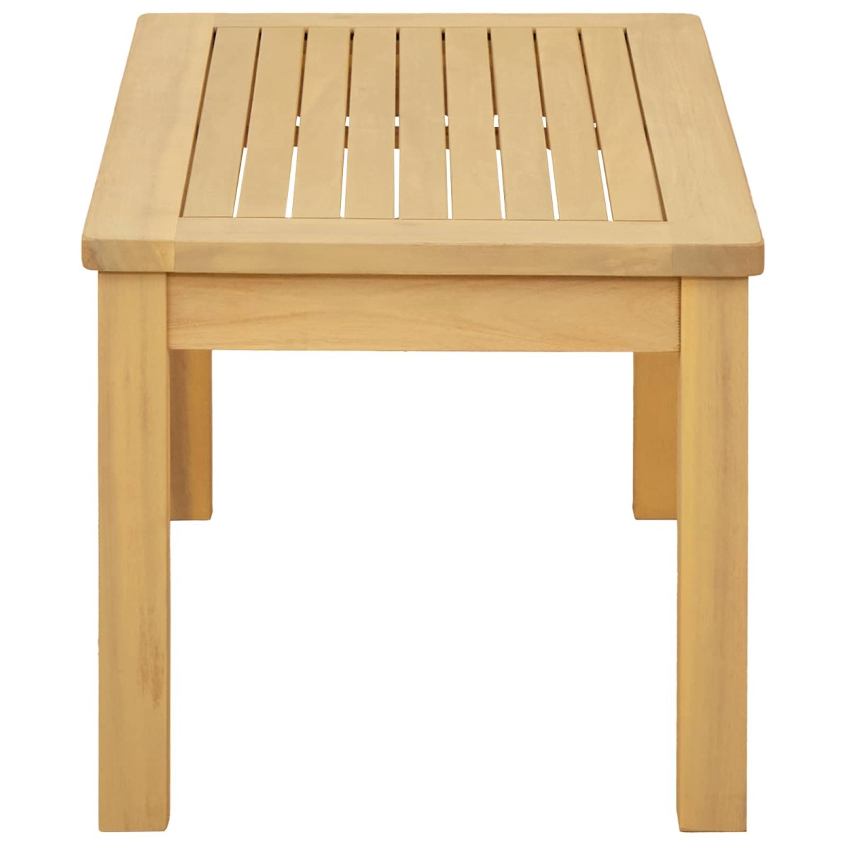 vidaXL Τραπεζάκι σαλονιού Ανοιχτό ακασία 70 x 40 x 36 cm