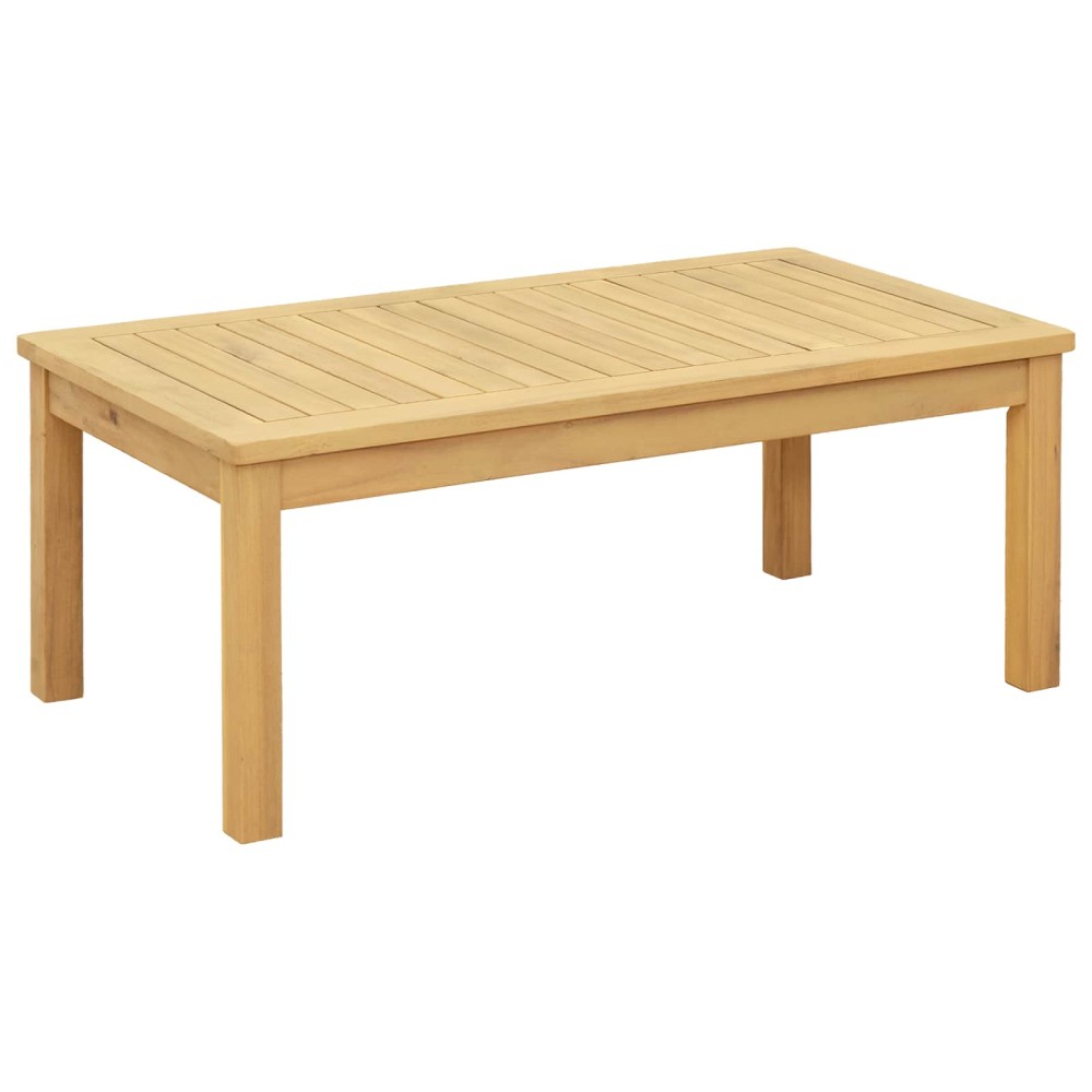 vidaXL Τραπεζάκι σαλονιού Ανοιχτό ακασία 90 x 50 x 36 cm