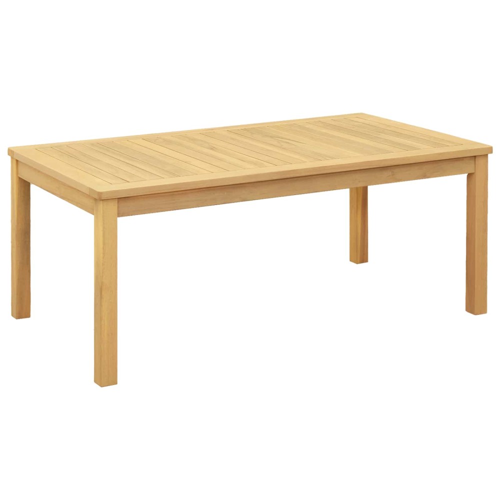 vidaXL Τραπεζάκι σαλονιού Ανοιχτό ακασία 110 x 60 x 45 cm