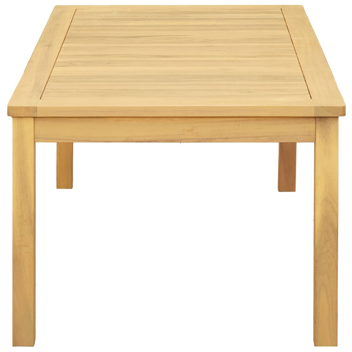 vidaXL Τραπεζάκι σαλονιού Ανοιχτό ακασία 110 x 60 x 45 cm