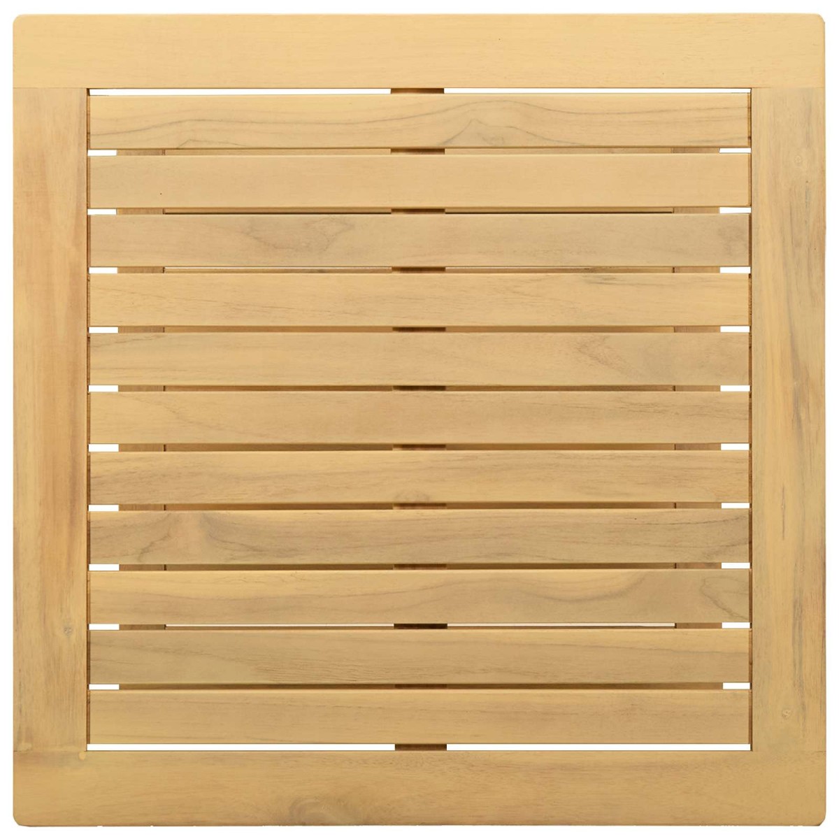 vidaXL Τραπεζάκι Πλευράς Φυσικό Λάδι 45 x 45 x 45 cm