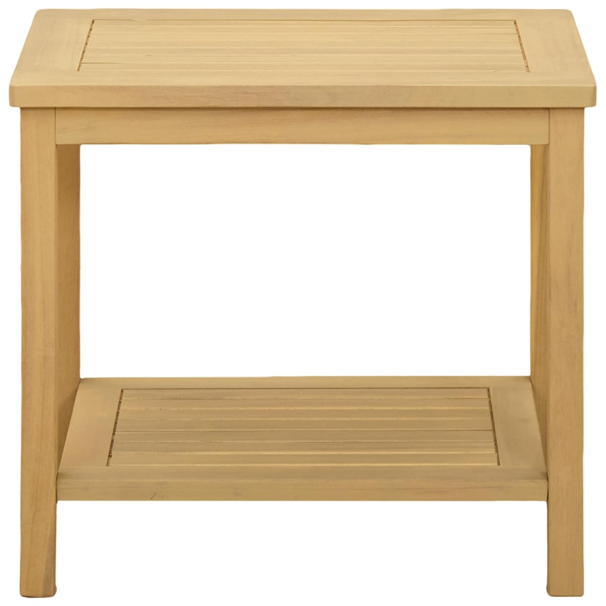 vidaXL Τραπεζάκι Πλευράς Φυσικό Λάδι 50 x 35 x 45 cm