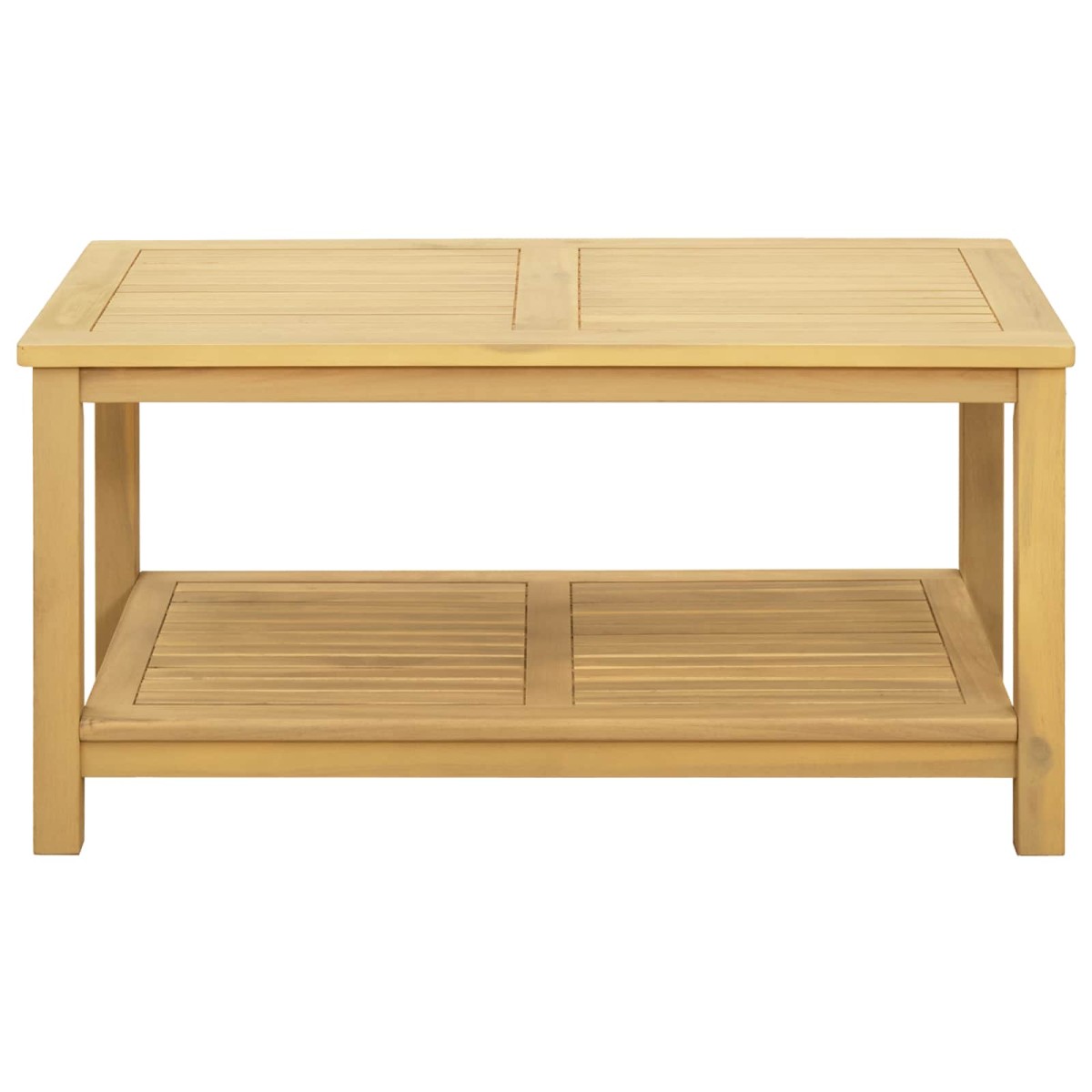 vidaXL Τραπεζάκι Πλευράς Φυσικό Λάδι 90 x 50 x 45 cm