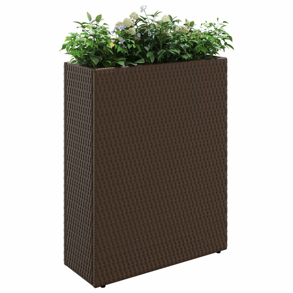 vidaXL Ψηλός γλάστρα 55 x 22 x 70 εκ Ναι