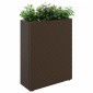 vidaXL Ψηλός γλάστρα 55 x 22 x 70 εκ Ναι