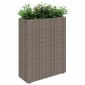 vidaXL Ψηλός γλάστρα 55 x 22 x 70 εκ Ναι