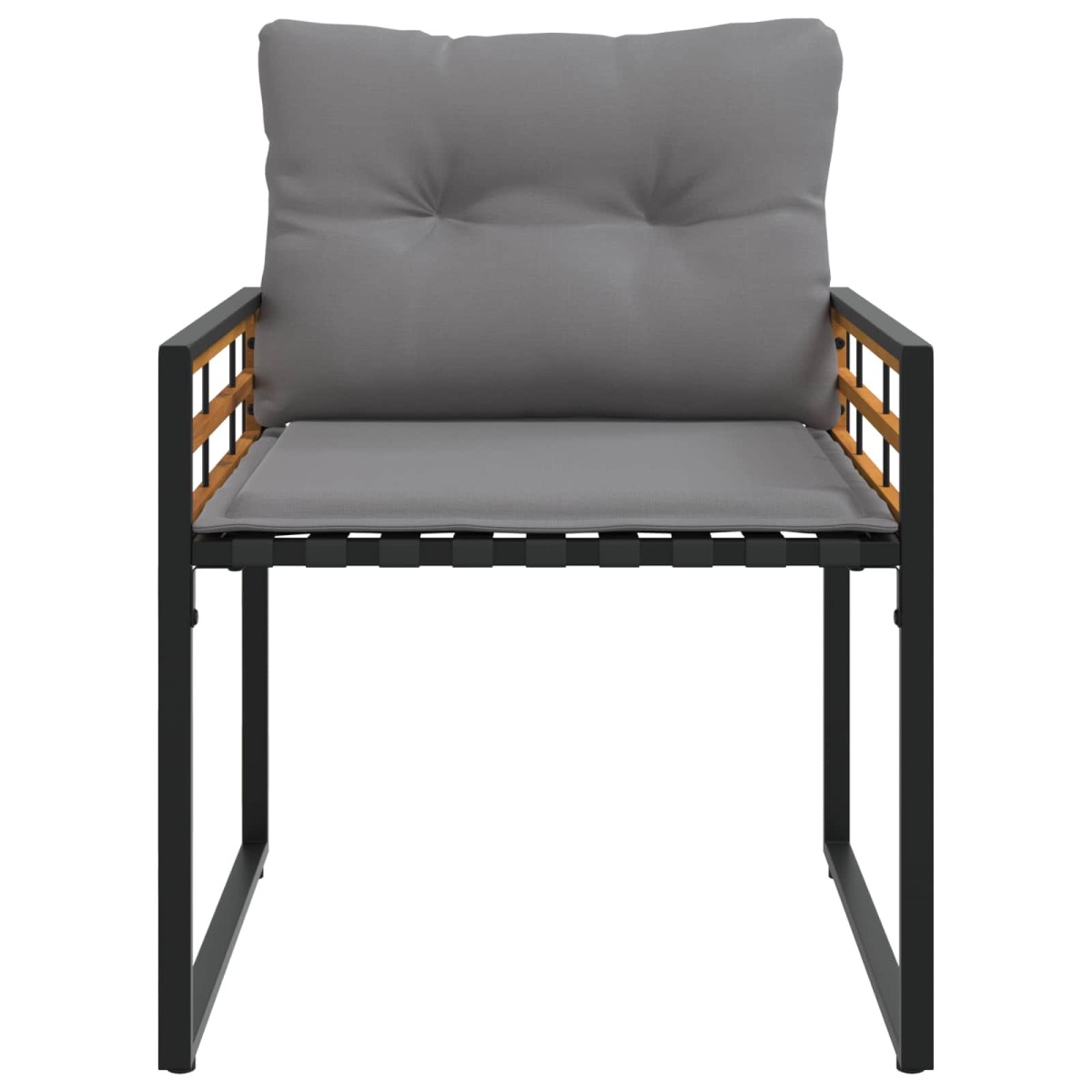 vidaXL Σετ Εξωτερικών Επίπλων 3 τμχ. Ανοιχτό γκρι