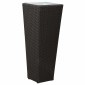 vidaXL Σετ Υπαίθριας Χρήσης 3 τμχ. Μαύρο 30 x 30 x 80 cm Μέταλλο