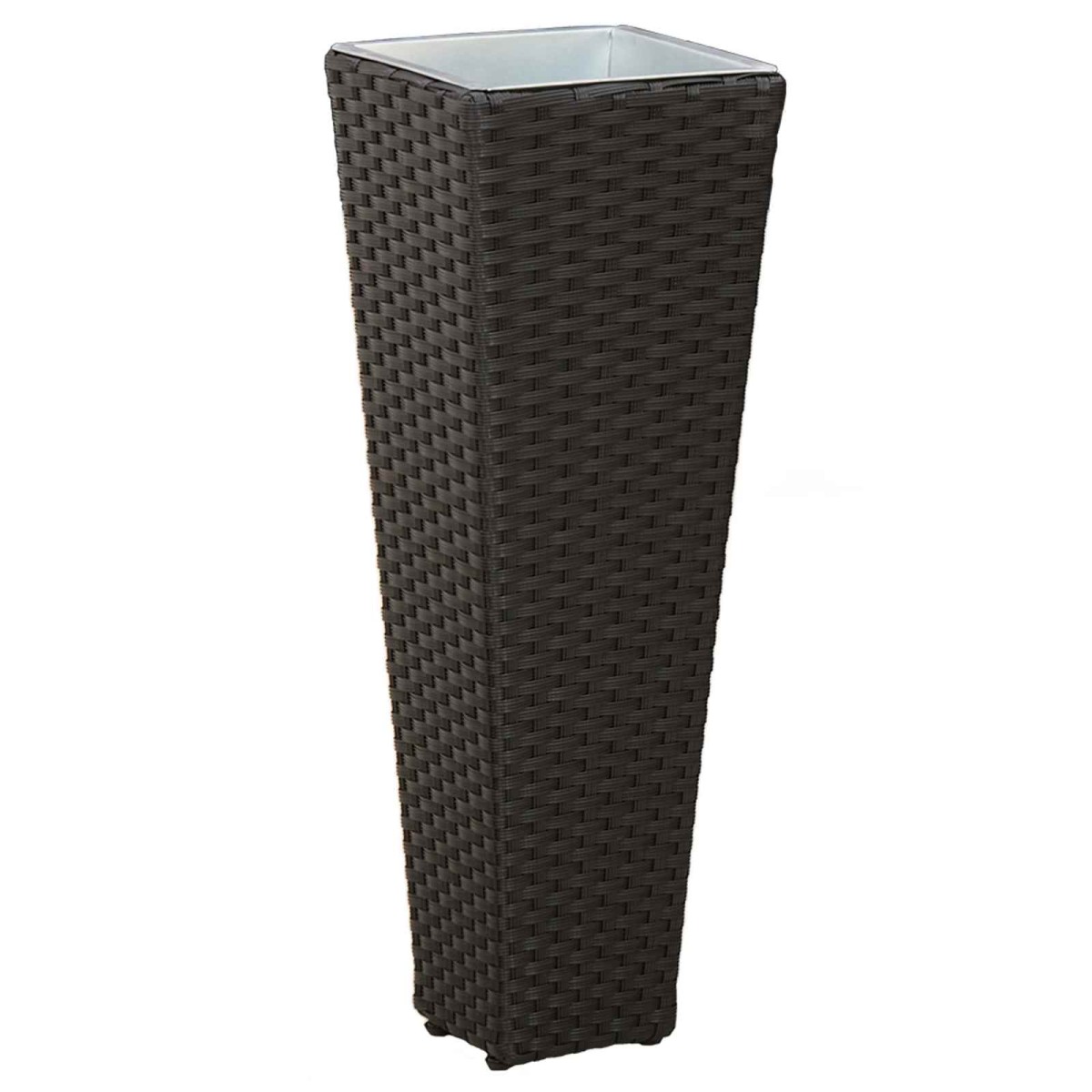 vidaXL Σετ Υπαίθριας Χρήσης 3 τμχ. Μαύρο 30 x 30 x 80 cm Μέταλλο
