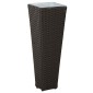 vidaXL Σετ Υπαίθριας Χρήσης 3 τμχ. Μαύρο 30 x 30 x 80 cm Μέταλλο