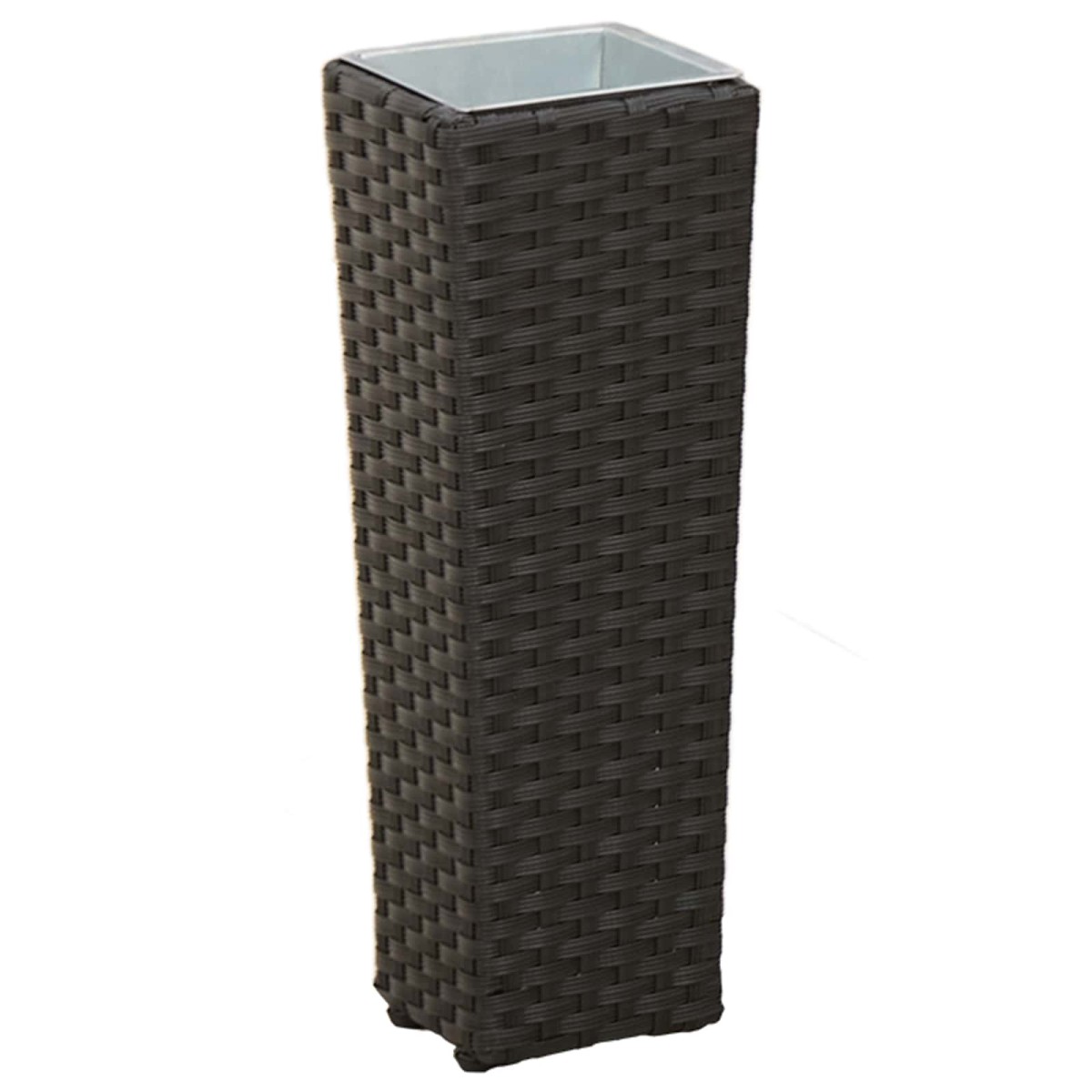 vidaXL Σετ Υπαίθριας Χρήσης 3 τμχ. Μαύρο 30 x 30 x 80 cm Μέταλλο