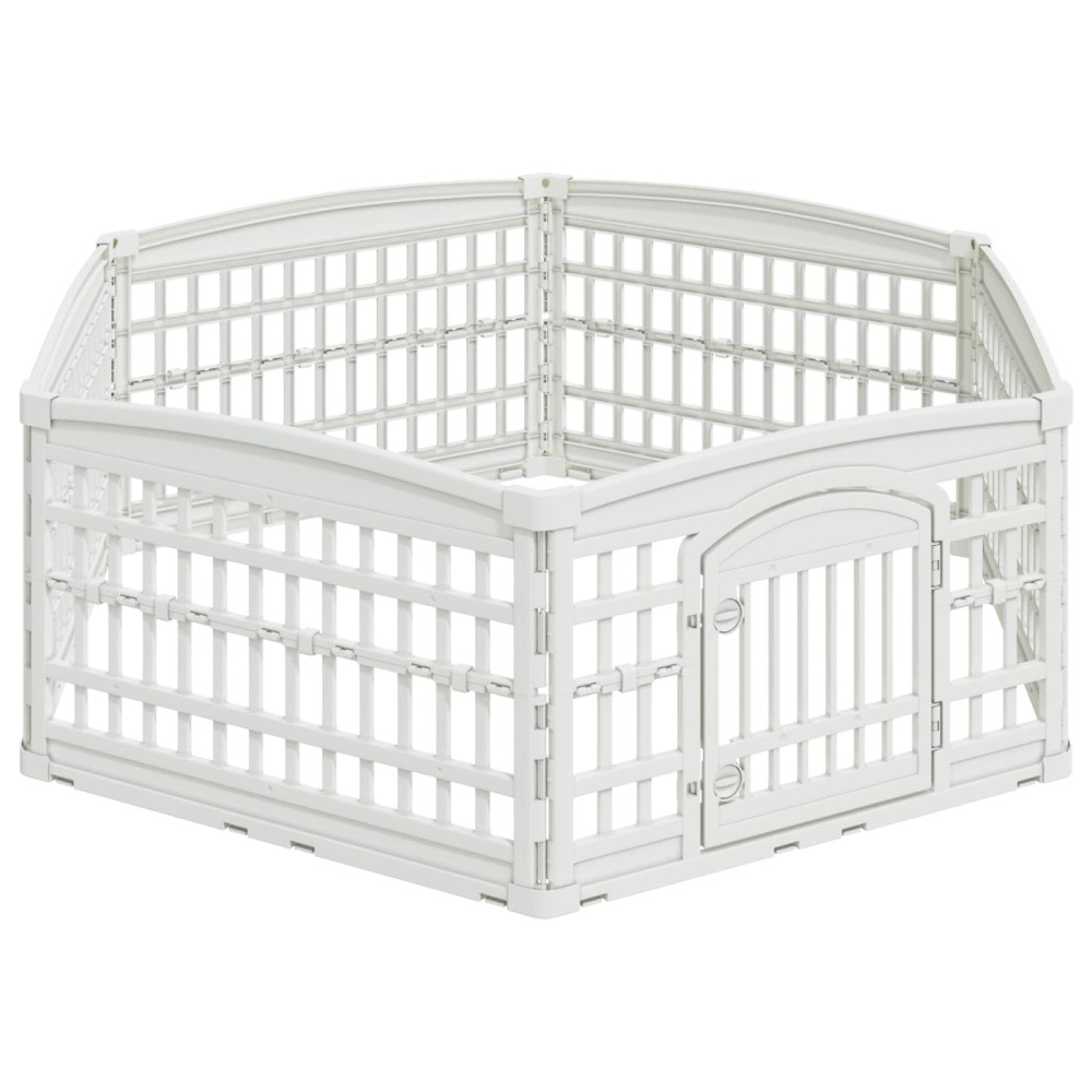 vidaXL Παιχνιδόσπιτο Σκύλου 6 Πάνελ 177,5 x 154,5 x 58 εκ Πλαστικό