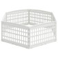 vidaXL Παιχνιδόσπιτο Σκύλου 6 Πάνελ 177,5 x 154,5 x 58 εκ Πλαστικό