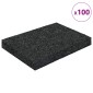vidaXL Πατάκι Αυλής από Καουτσούκ Μαύρο 6 x 9 x 1 εκ Λάστιχο