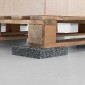vidaXL Ρολός Γρανουλάρου Καουτσούκ Μαύρο 200 x 12 x 0,3 εκ Λάστιχο