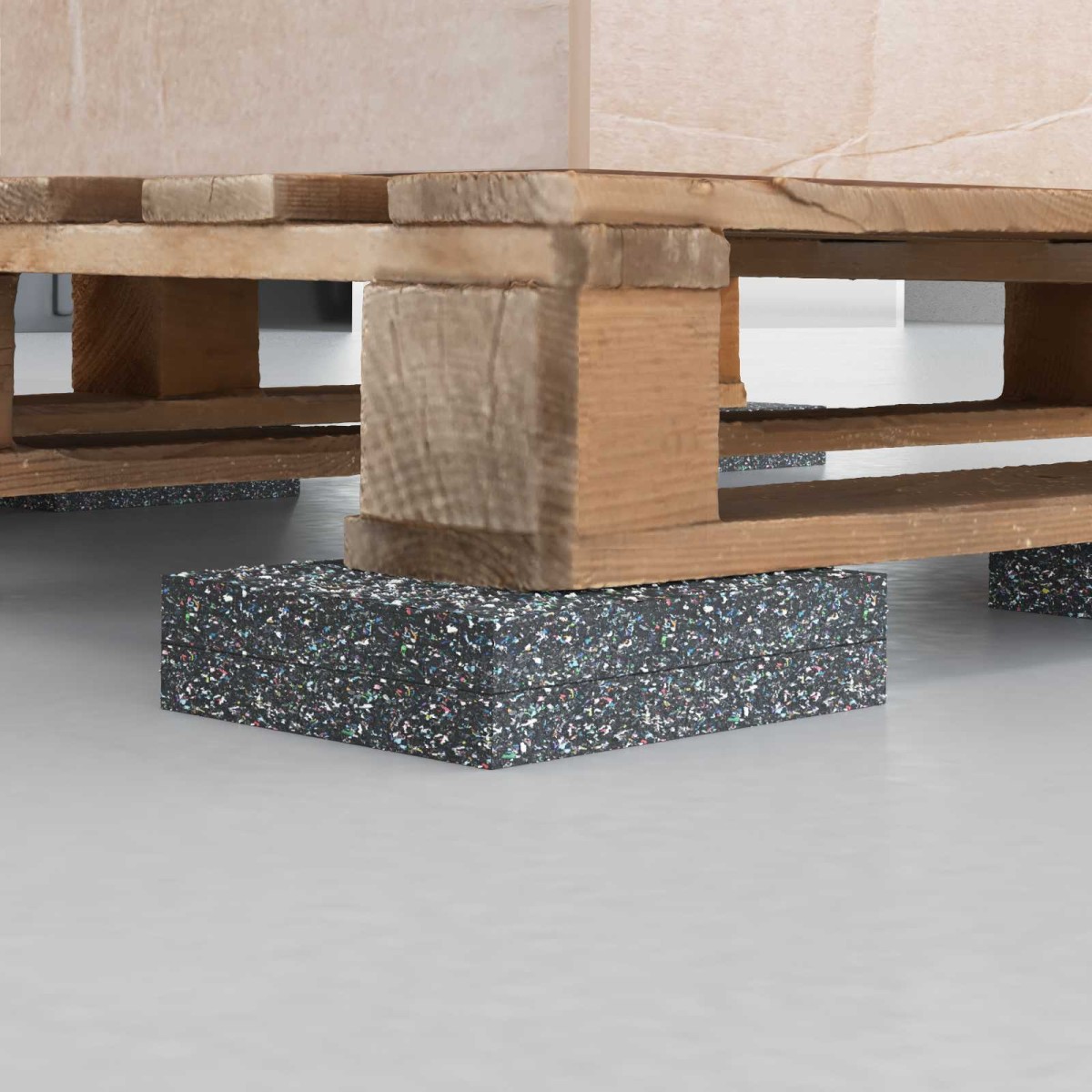 vidaXL Ρολός Γρανουλάρου Καουτσούκ Μαύρο 200 x 12 x 0,8 εκ Λάστιχο