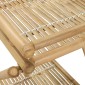 vidaXL Τρόλεϊ Υπηρεσίας με Ρόδες Φυσικό 79 x 67,5 x 84 εκ. Μπαμπού