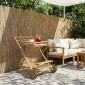 vidaXL Τρόλεϊ Υπηρεσίας με Ρόδες Φυσικό 79 x 67,5 x 84 εκ. Μπαμπού