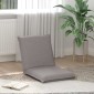 vidaXL Ρυθμιζόμενη Πολυθρόνα Δαπέδου Taupe Ύφασμα
