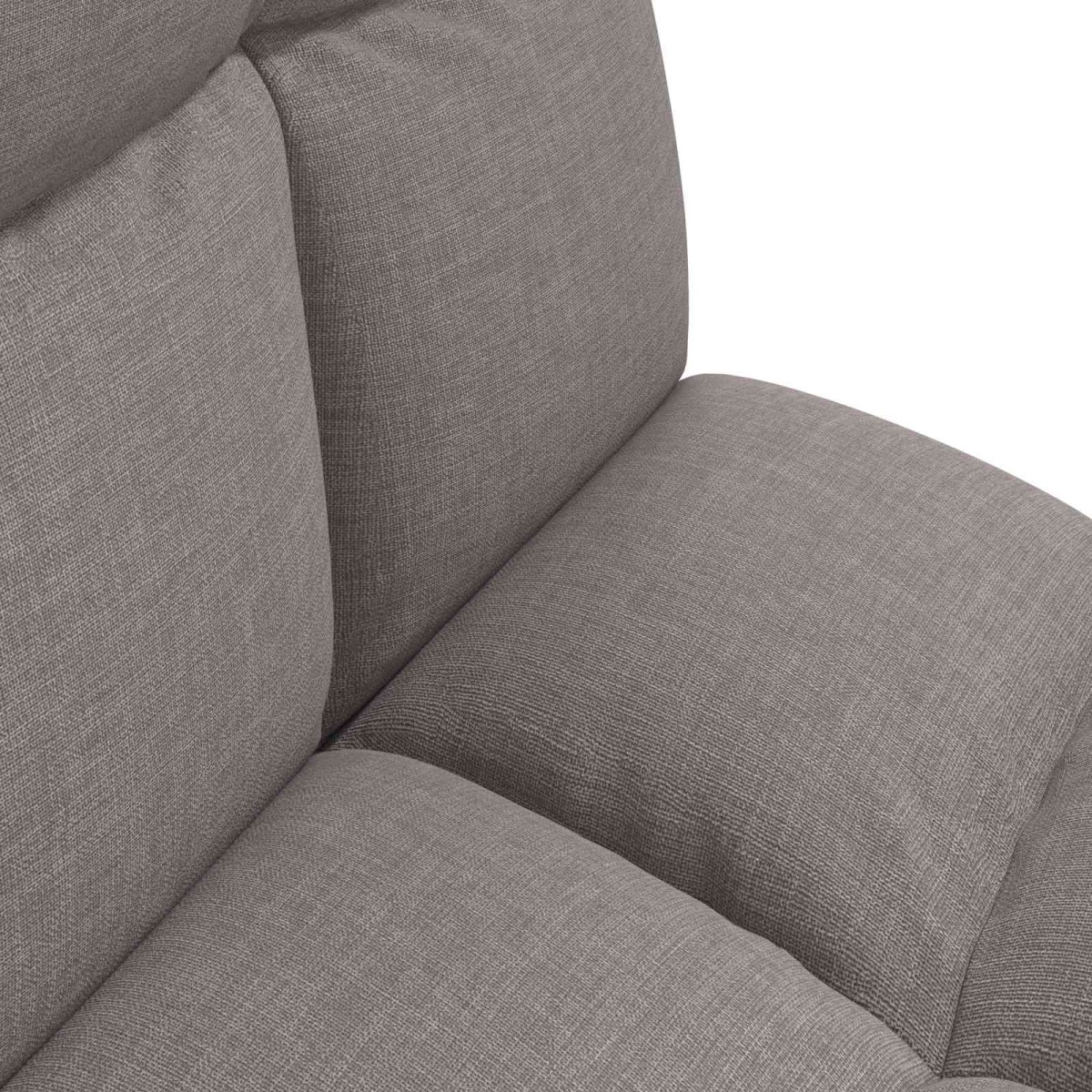 vidaXL Ρυθμιζόμενη Πολυθρόνα Δαπέδου Taupe Ύφασμα