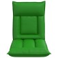 vidaXL Ρυθμιζόμενη Πολυθρόνα Δαπέδου Γκρι Τεχνητό Δέρμα
