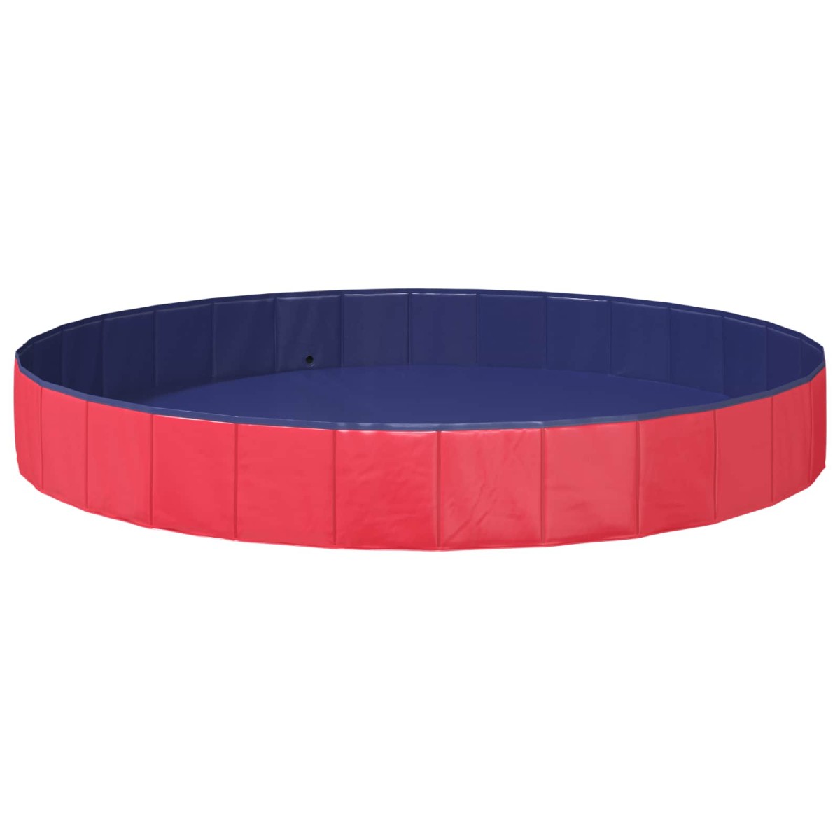 vidaXL Πισίνα Σκύλου Κόκκινο Ø300 x 38 cm Χοντρό PVC