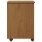vidaXL Κινητό Ντουλάπι MOSS Μέλι Καφέ 34 x 39 x 56 εκ Στερεό πεύκο