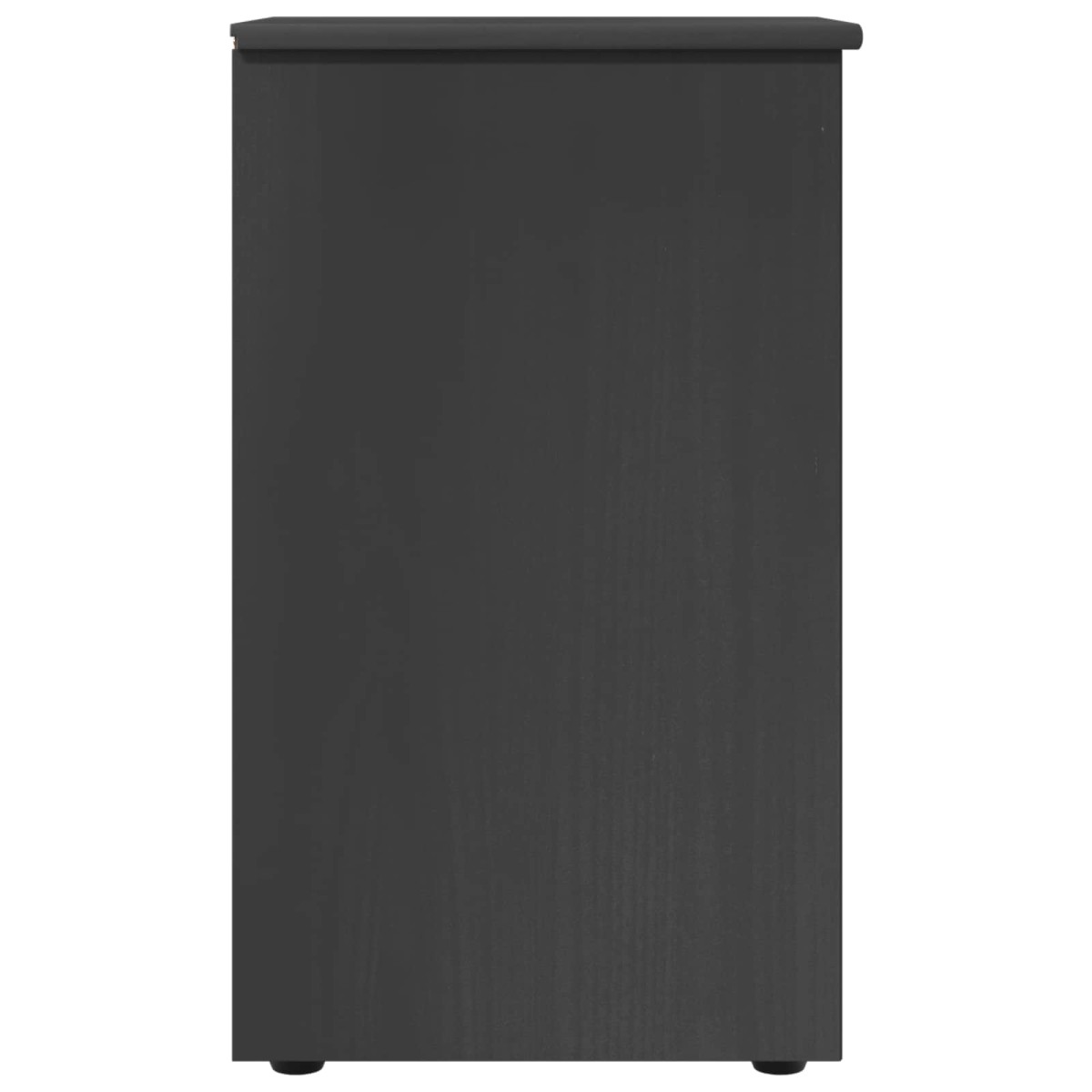 vidaXL Ντουλαπιού Γκρι 34 x 39 x 61,5 εκ Στερεό ξύλο πεύκου