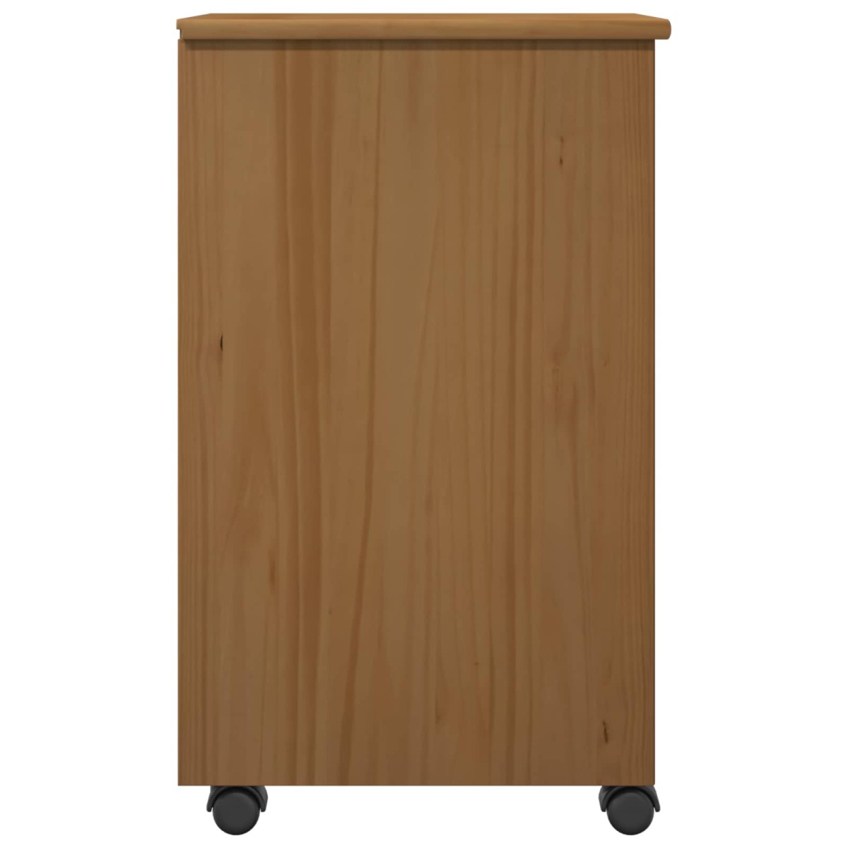 vidaXL Κινητό Ντουλάπι Μέλι Καφέ 34 x 39 x 65,5 cm Στερεό πεύκο