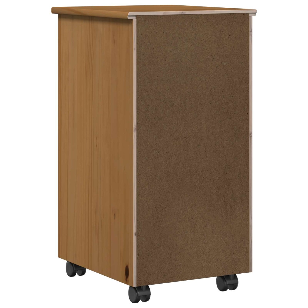 vidaXL Κινητό Ντουλάπι Μέλι Καφέ 34 x 39 x 65,5 cm Στερεό πεύκο