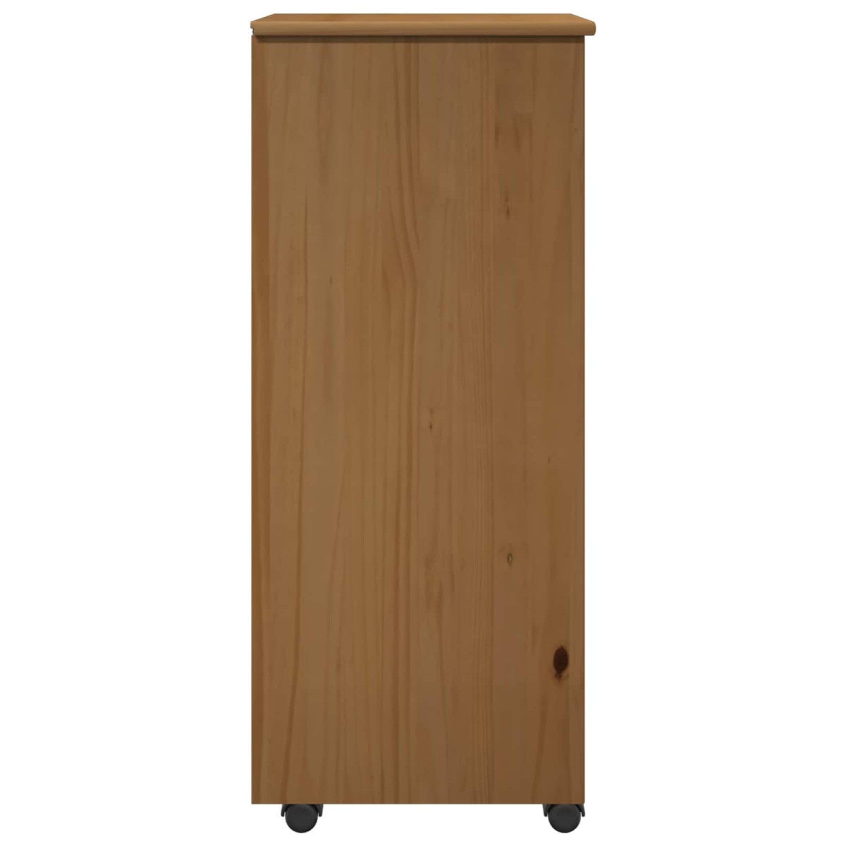 vidaXL Κινητό Ντουλάπι Μέλι Καφέ 34 x 39 x 93,5 εκ Στερεό ξύλο πεύκου