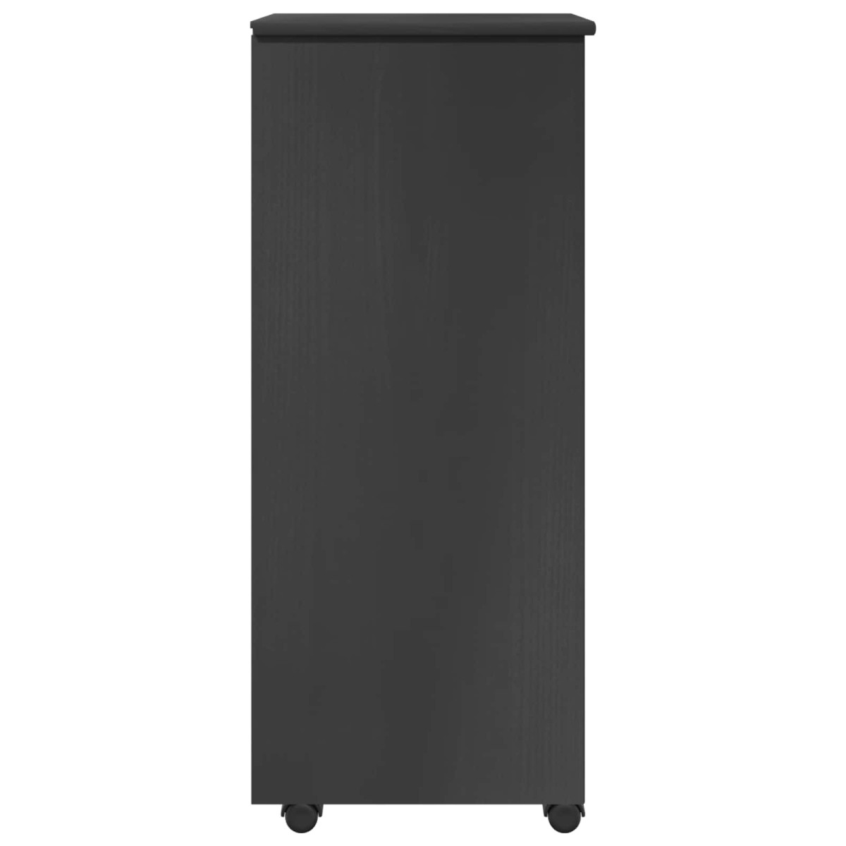 vidaXL Κινητό Ντουλάπι Γκρι 34 x 39 x 93,5 εκ Στερεό ξύλο πεύκου