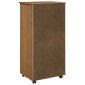 vidaXL Κινητό Ντουλάπι Μέλι Καφέ 53 x 39 x 103 cm Στερεό ξύλο πεύκου
