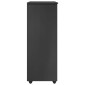 vidaXL Κινητό Ντουλάπι Γκρι 53 x 39 x 103 cm Στερεό ξύλο πεύκου