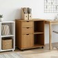 vidaXL Κινητό Ντουλάπι με τροχούς Μέλι Καφέ 63,5 x 39 x 65,5 εκ.